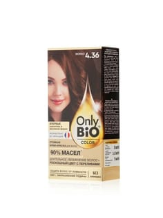 Крем-краска для волос "Only Bio Color", 4.36 Мокко Крем-краска для волос "Only Bio Color", 4.36 Мокко