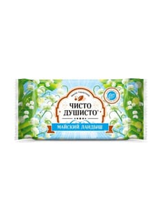 Мыло кусковое 90 г туалетное "ЧИСТО ДУШИСТО"/майский ландыш, белая сирень, Майский ландыш Мыло кусковое 90 г туалетное "ЧИСТО ДУШИСТО"/майский ландыш, белая сирень, Майский ландыш