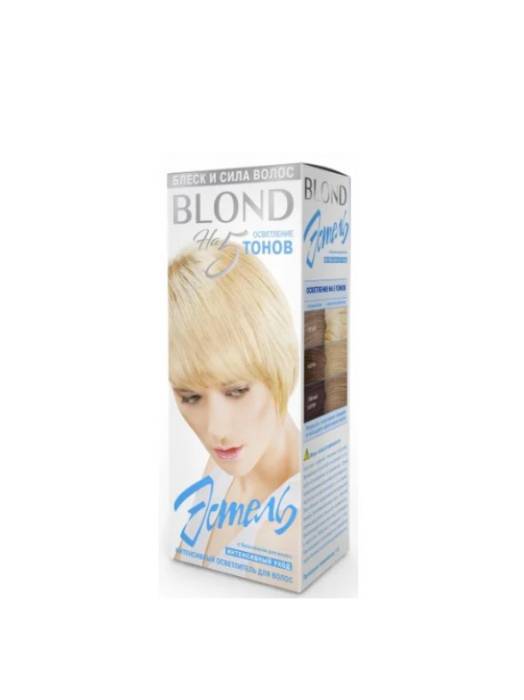 Гель-краска для волос "Эстель" №100 блонд