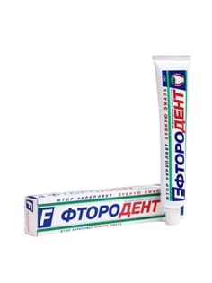 Зубная паста 90 гр "Фтородент" Весна Зубная паста 90 гр "Фтородент" Весна