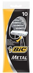 Станок бритвенный "BIC" Metal с одним лезвием (10 шт.упак) Станок бритвенный "BIC" Metal с одним лезвием (10 шт.упак)