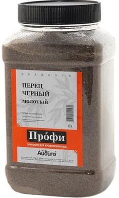 Специя Перец черный молотый 800г Специя Перец черный молотый 800г