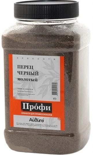 Специя Перец черный молотый 800г Специя Перец черный молотый 800г