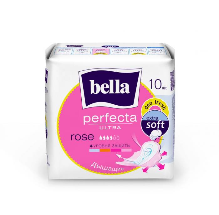 Прокладки "Bella" ультротонкие perfecta ULTRA rose deo fresh (10 шт.упак)
