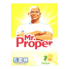Чистящее средство 400 гр "Mr.Proper" для твердых поверхностей, Лимон Чистящее средство 400 гр "Mr.Proper" для твердых поверхностей, Лимон