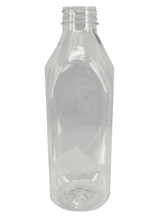 ПЭТ бутылка 1,0 л D-38 мм "КВ" широкое горло без крышки