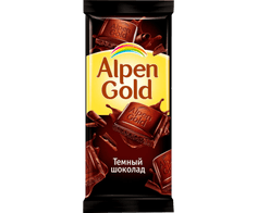 Шоколад "Alpen Gold" 85г, темный Шоколад "Alpen Gold" 85г, темный