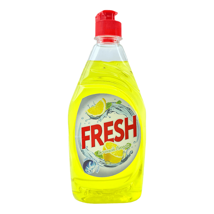 Средство для мытья посуды 450 мл "Fresh" ЭФКО, Сочный лимон Средство для мытья посуды 450 мл "Fresh" ЭФКО, Сочный лимон