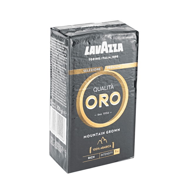 Кофе молотый 250 гр "Lavazza" Oro Черная уп, вакуумная уп, арабика