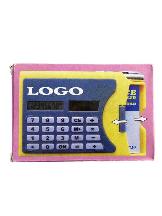 Калькулятор визитница малый LOGO