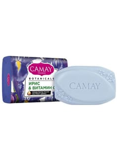Мыло кусковое 85 г туалетное "Camay", Благоухающий Ирис Мыло кусковое 85 г туалетное "Camay", Благоухающий Ирис