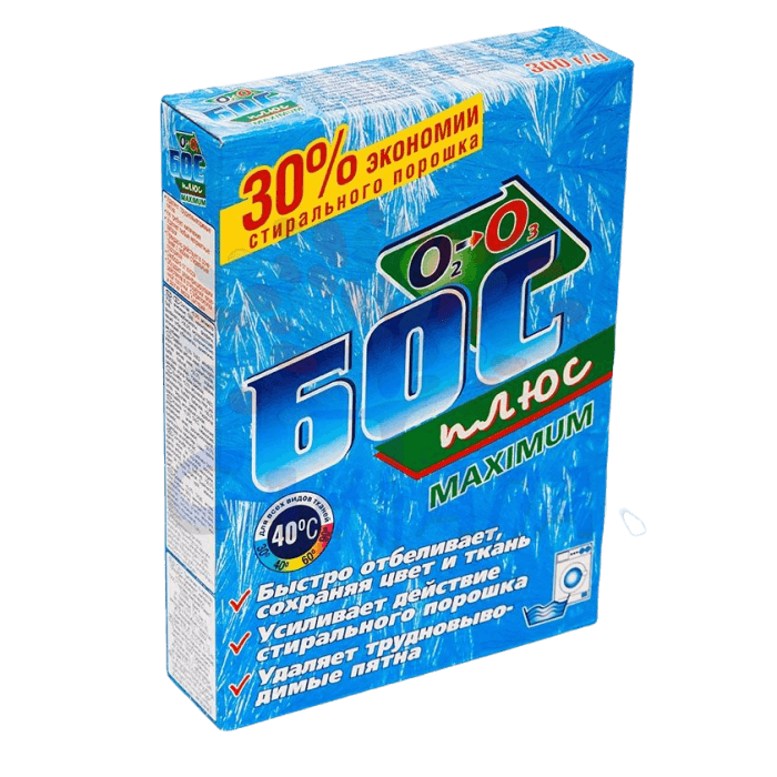 Отбеливатель 300 г "БОС плюс maximum" для белья Аист Отбеливатель 300 г "БОС плюс maximum" для белья Аист