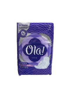 Прокладки "Ola!" Ultra сеточка ультратонкие, 6 капель, ночные с ионами серебра (7 шт.упак) Прокладки "Ola!" Ultra сеточка ультратонкие, 6 капель, ночные с ионами серебра (7 шт.упак)