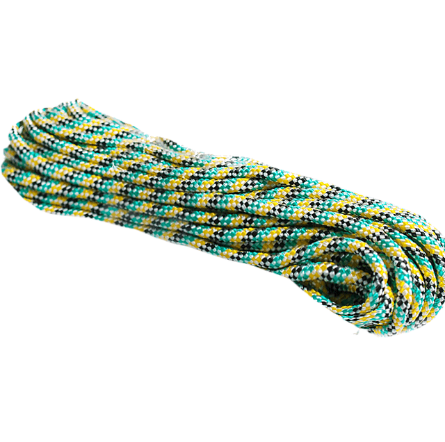 Веревка плетеная ПП D-8мм/ 50 м цветная