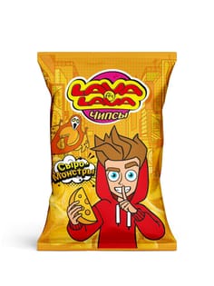 Чипсы "LAVA LAVA" 50 г ассортимент, Сыро-Монстры Чипсы "LAVA LAVA" 50 г ассортимент, Сыро-Монстры