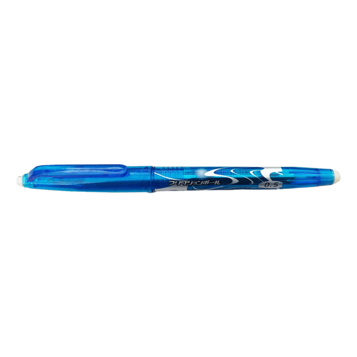 Ручка шариковая 0,5 мм СИНЯЯ "Пиши-стирай" с резин. держателем