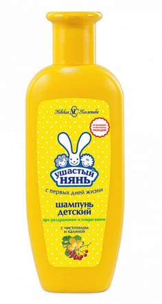 Шампунь 200 мл "Ушастый Нянь" детский НК, Против раздажения и покраснения Шампунь 200 мл "Ушастый Нянь" детский НК, Против раздажения и покраснения