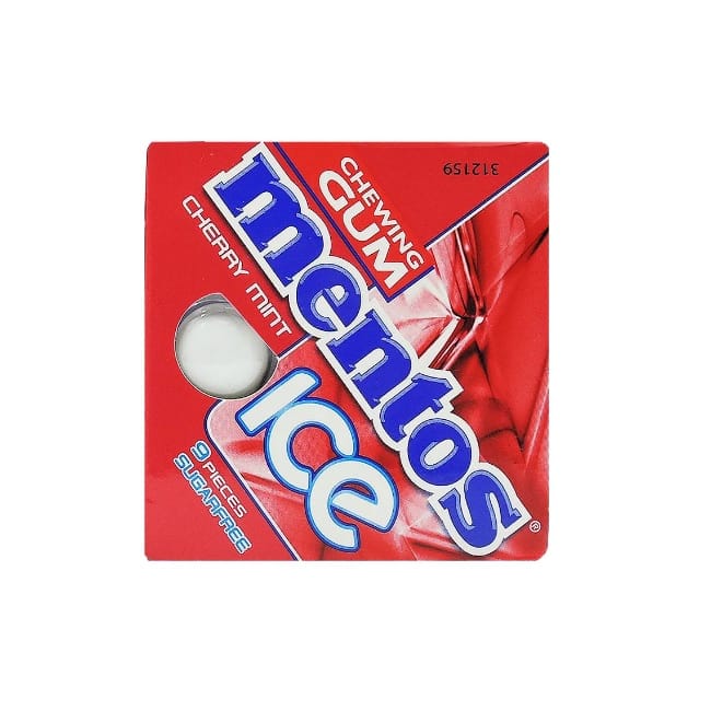 Жевательная резинка "Mentos" 12,9г (12 шт.упак), Вишня Жевательная резинка "Mentos" 12,9г (12 шт.упак), Вишня