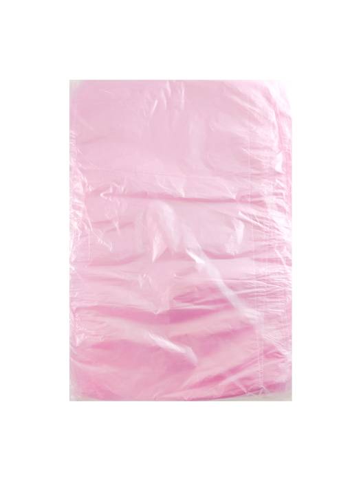 Фасовочные пакеты 24*37 см, 8 мкм (100 шт.упак) Розовая САН
