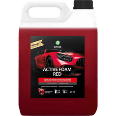 Активная пена 5л GRASS Active Foam Red для мытья авто Активная пена 5л GRASS Active Foam Red для мытья авто