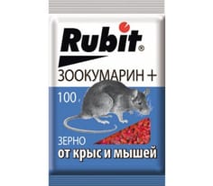 Зерно Зоокумарин 100г от мышей Зерно Зоокумарин 100г от мышей