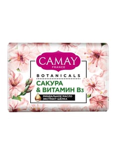 Мыло кусковое 85 г туалетное "Camay", Японская сакура Мыло кусковое 85 г туалетное "Camay", Японская сакура