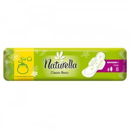 Прокладки "Naturella" Classic Basic Maxi 5 капель с крылышками (8 шт.упак) Прокладки "Naturella" Classic Basic Maxi 5 капель с крылышками (8 шт.упак)