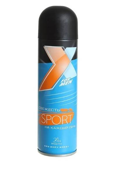 Дезодорант спрей 145 мл "X Style" для тела Сибиар, Sport/Спорт