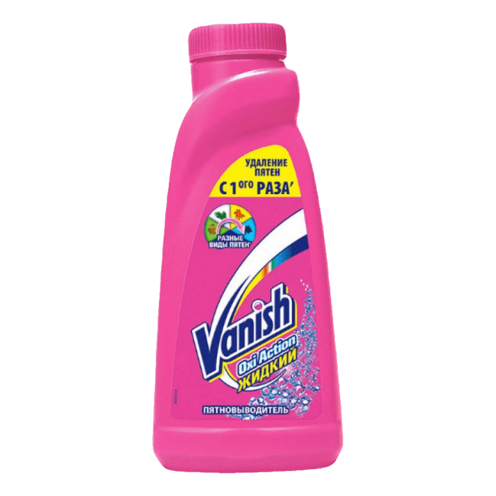 Пятновыводитель 450 мл "VANISH" OXI Gold Action, Красный Пятновыводитель 450 мл "VANISH" OXI Gold Action, Красный