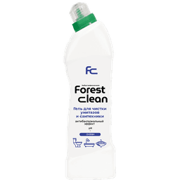 Гель для чистки унитаза 750 мл "FOREST Clean", Океан Гель для чистки унитаза 750 мл "FOREST Clean", Океан