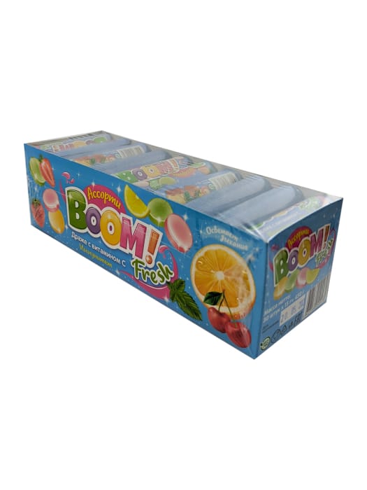 Драже "BOOM" с витамином С 15г (30 шт.упак) Драже "BOOM" с витамином С 15г (30 шт.упак)