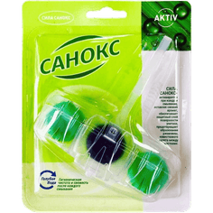 Блок для унитаза Санокс 40г Color Fresh, голубая вода, Классический Блок для унитаза Санокс 40г Color Fresh, голубая вода, Классический