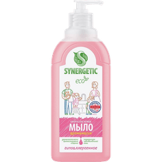 Жидкое мыло 500 мл SYNERGETIC для мытья рук и тела, биоразлагаемое, Аромамагия Жидкое мыло 500 мл SYNERGETIC для мытья рук и тела, биоразлагаемое, Аромамагия