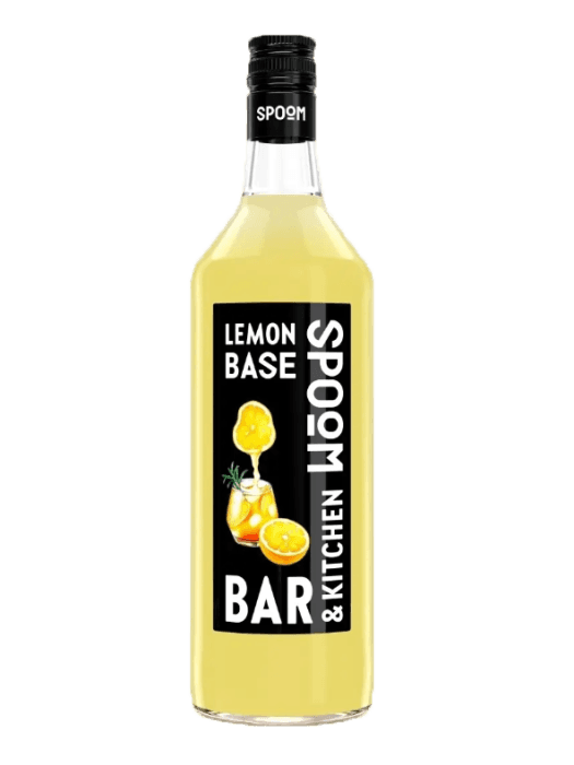 Основа с лимонным соком "Spoom" Лимон Бейз 1 бут/ 1 литр