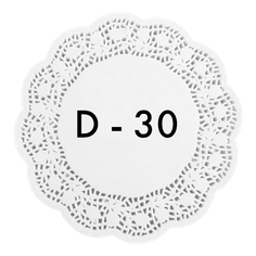 Ажурные салфетки D-30 см (250 шт.упак) Ажурные салфетки D-30 см (250 шт.упак)