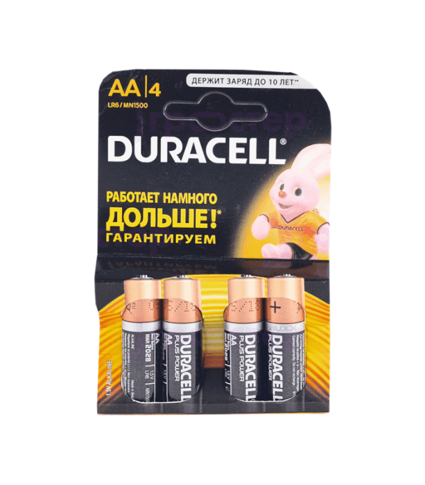 Батарейка "Duracell" Пальчик AA4