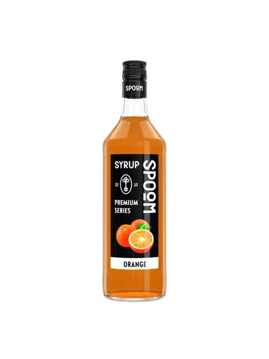 Сироп "Spoom" бутылка 1 литр, Апельсин сладкий / SWEET ORANGE