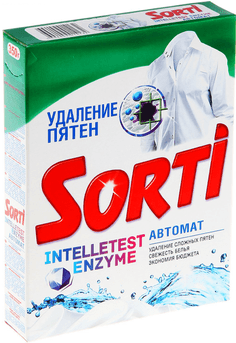 Стиральный порошок 350 г "Sorti" автомат, Intelletest Стиральный порошок 350 г "Sorti" автомат, Intelletest