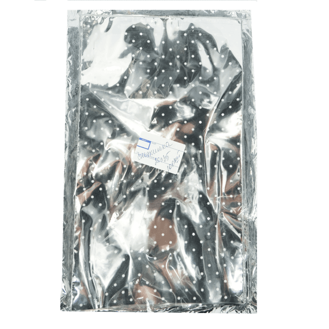 Пакет НГ фольгированный 20*35 см Снежинка