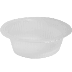 Миска 500 мл пластиковая ПРОЗРАЧНАЯ "Ромашка" Б Миска 500 мл пластиковая ПРОЗРАЧНАЯ "Ромашка" Б