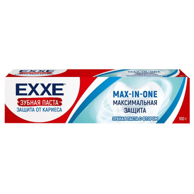 Зубная паста 50 гр EXXE Максимальная защита от кариеса Max-in-one