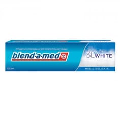 Зубная паста 100 мл "Blend-a-med" 3D White, Бережная мята Зубная паста 100 мл "Blend-a-med" 3D White, Бережная мята