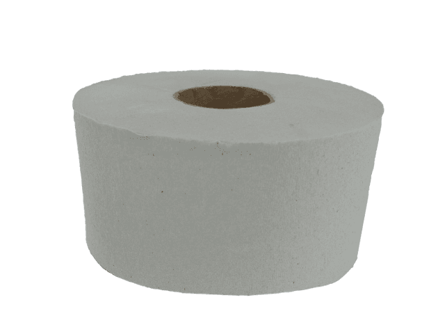 Туалетная бумага 2-х/двухслойная Макси ПРОМ. РУЛОН 150м Белая