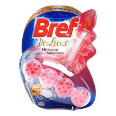 Блок для унитаза "Bref" Делюкс 50г, Нежная Магнолия Блок для унитаза "Bref" Делюкс 50г, Нежная Магнолия
