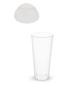 Стакан шейкер 650 мл ТВЕРДЫЙ ПЛАСТИК "BUBBLE Cup" + крышка D-90 мм купольная с отверстием КОМПЛЕКТ Стакан шейкер 650 мл ТВЕРДЫЙ ПЛАСТИК "BUBBLE Cup" + крышка D-90 мм купольная с отверстием КОМПЛЕКТ