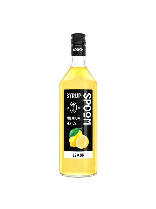 Сироп "Spoom" бутылка 1 литр, Лимон / LEMON
