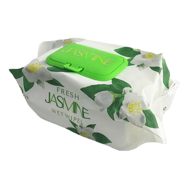 Салфетка влажная 120 шт. "Fresh" Jasmine парфюм, с клапаном (120 салф.шт)