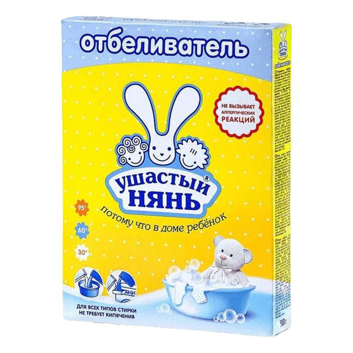 Отбеливатель 500 г "Ушастый Нянь" сухой НК Отбеливатель 500 г "Ушастый Нянь" сухой НК