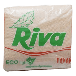 Салфетка бумажная 1/однослойная "Riva" БЕЛАЯ по 1 шт. Салфетка бумажная 1/однослойная "Riva" БЕЛАЯ по 1 шт.