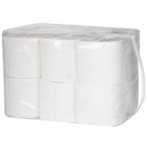 Туалетная бумага 2-х/двухслойная обезличенная хорика (12 шт.упак)